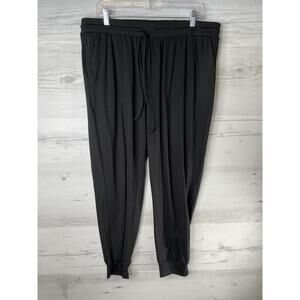 Rachel Zoe Pants Womens XL Jogger Drawstring Stretch Pockets Travel Activewear